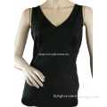 China OEM Low Price Ladies Fashion Blank Solid Singlet